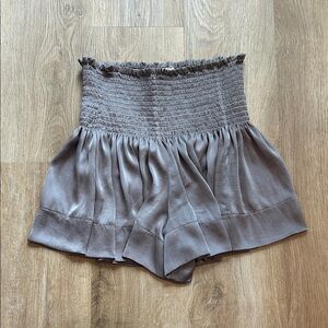 Koch Grey Chic High Waist Women's Shorts